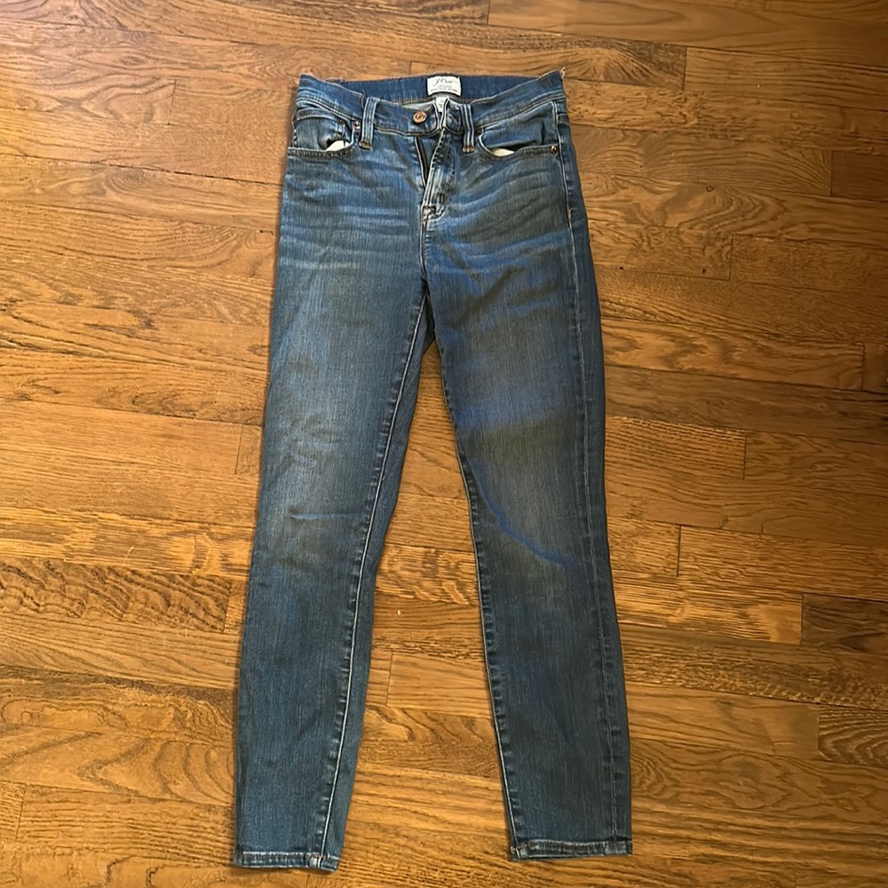 J crew jeans size 24 light wash